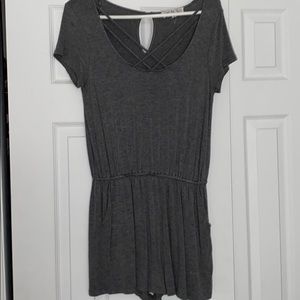 Grey romper